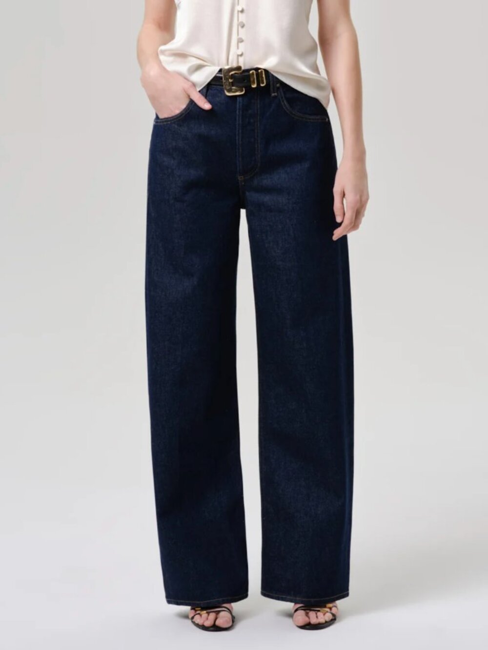 Citizens of Humanity Ayla Baggy Jean - Dark wash